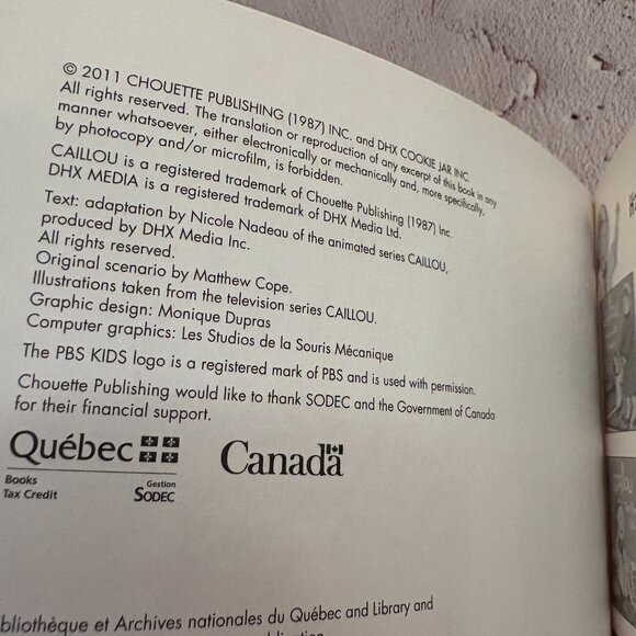 Kids Caillou Book Bundle (SKU: 166MI) - Picture 8 of 11
